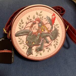 Loungefly How to Train Your Dragon Crossbody Bag